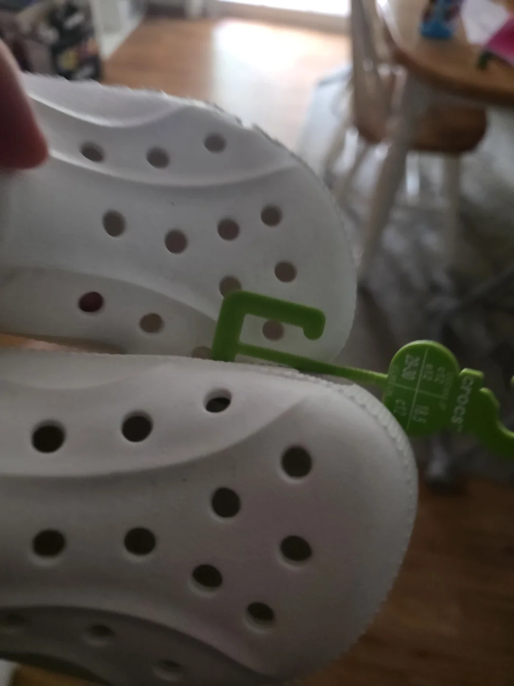 Crocs Kids' Classic Clog - White